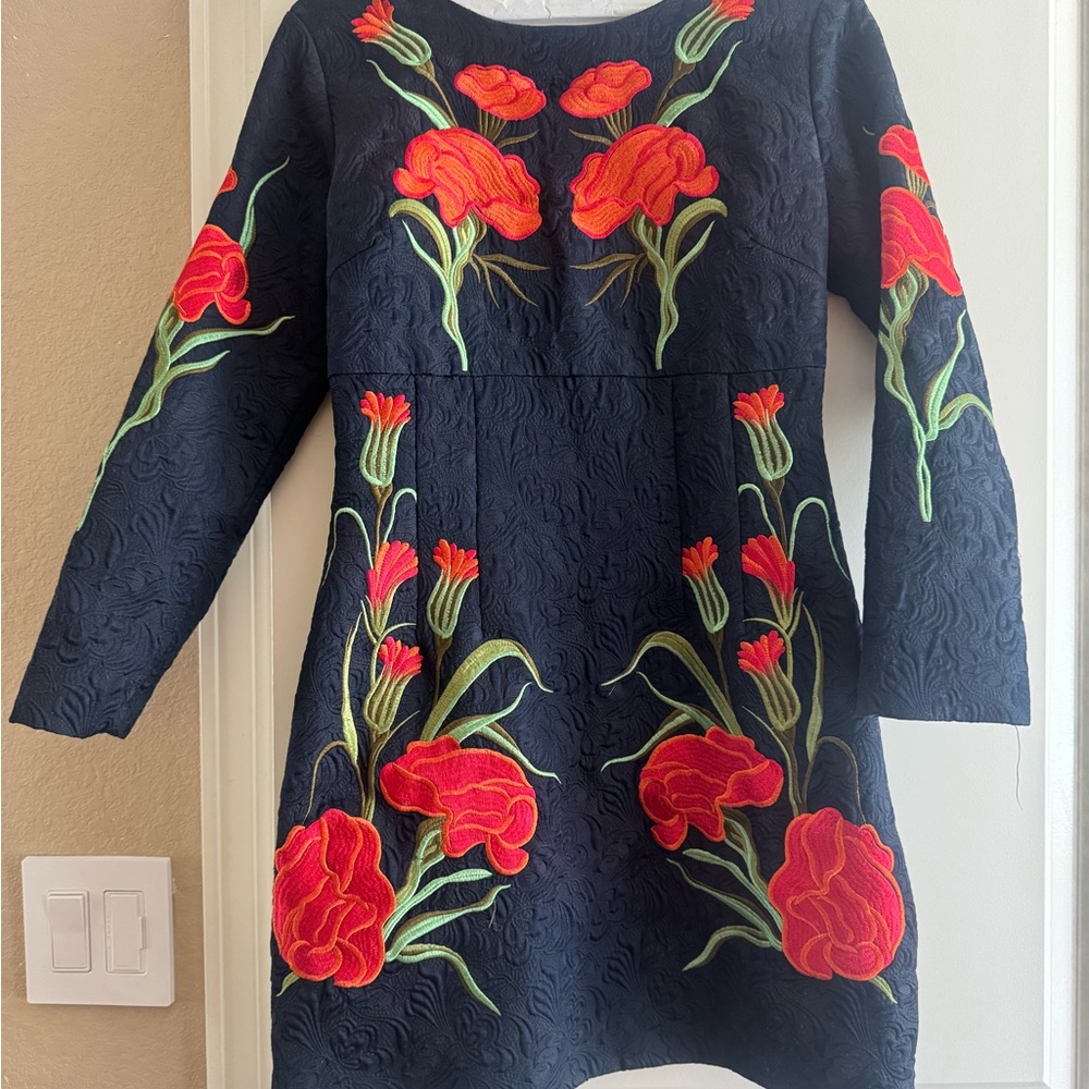 Floral Embroidered Dress